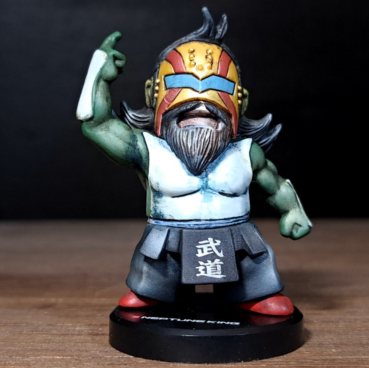 ビックザ 武道 素顔 キン肉マン ビッグ・ザ・武道 が超絶フィギュア化