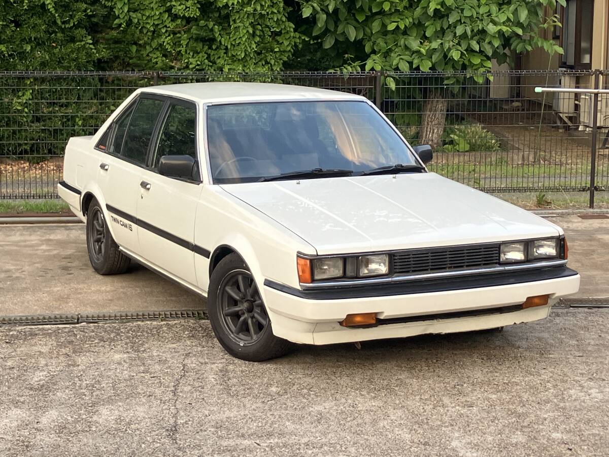 ワタナベ 8J×14インチ 114.3 4穴 off-0.6 AE86 2本 深リム旧車 bの 