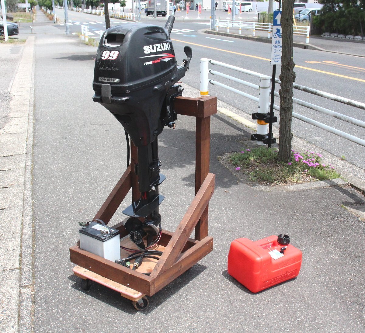 SUZUKI スズキ DT3.5 小型船舶用 3.5馬力 2スト 船外機 管理20D0323Aの 