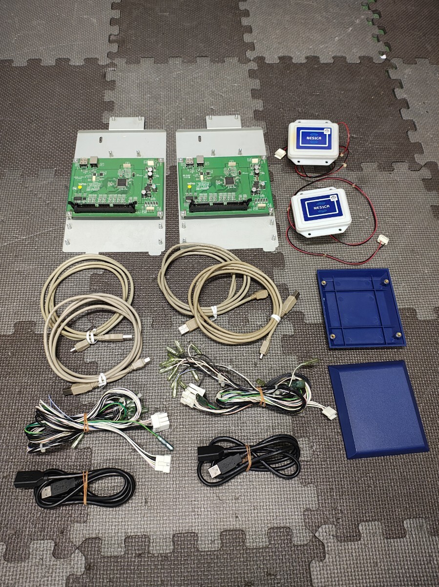 中古】タイトー☆FAST IO AMP PCB☆FAST IO → JAMMA 変換I/Oボード