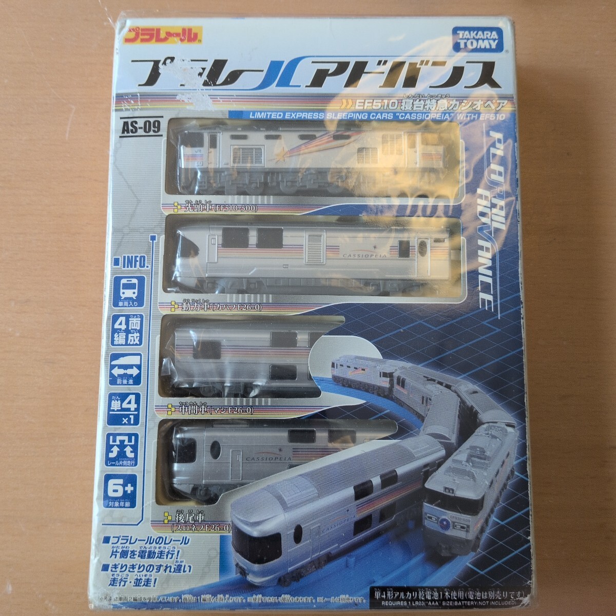 プラレールアドバンス EF510 レッドサンダー JR貨物 レールセット N