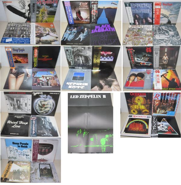 ○ 100円～ 名盤多数 洋楽 ロック中心 レコードまとめて59枚セット