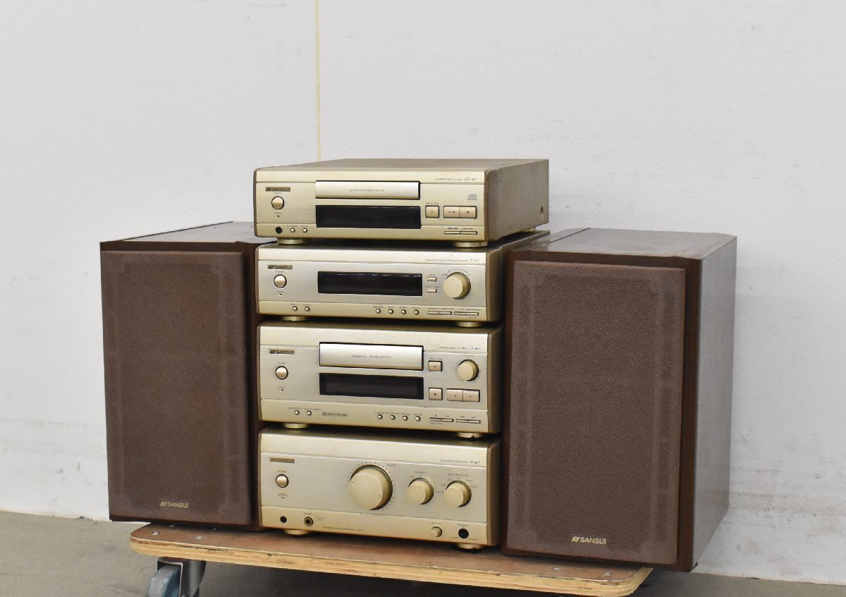 高級！SANSUI サンスイ システムコンポ AV-Z7 T-Z7 CD-Z7 D-Z7 S-Z7L