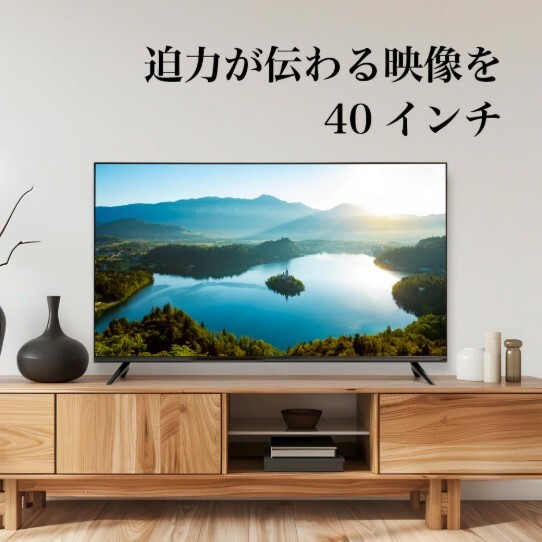 送料無料 美品 TEES ティーズ T's NETWORK 液晶テレビ LE-4030TS 純正