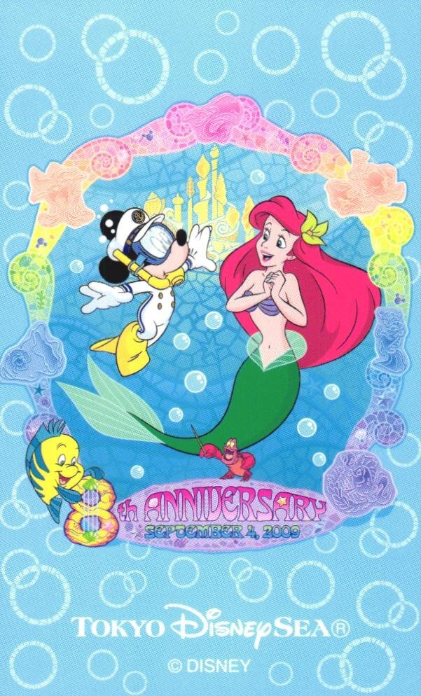 ☆レア☆Disney☆東京ディズニーシー☆リトルマーメイド☆アリエル