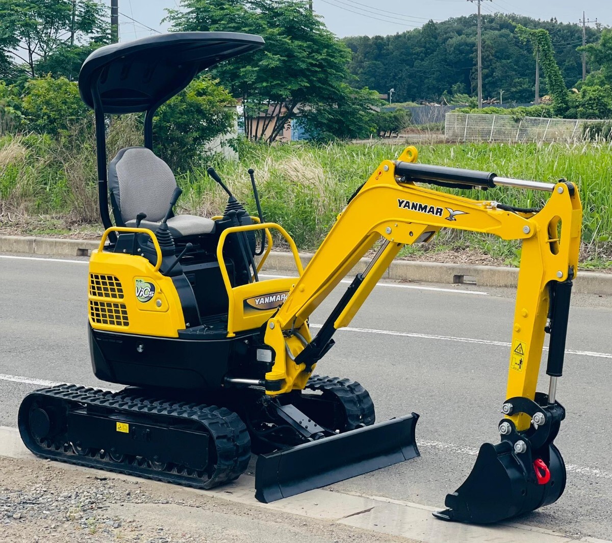 目立った傷や汚れなし】ヤンマー☆YANMAR☆YB400☆ミニユンボ☆油圧