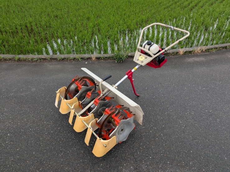 中古】3595 Robin ロビン RC04 エンジン 始動OK 水田除草機 カルチ 溝