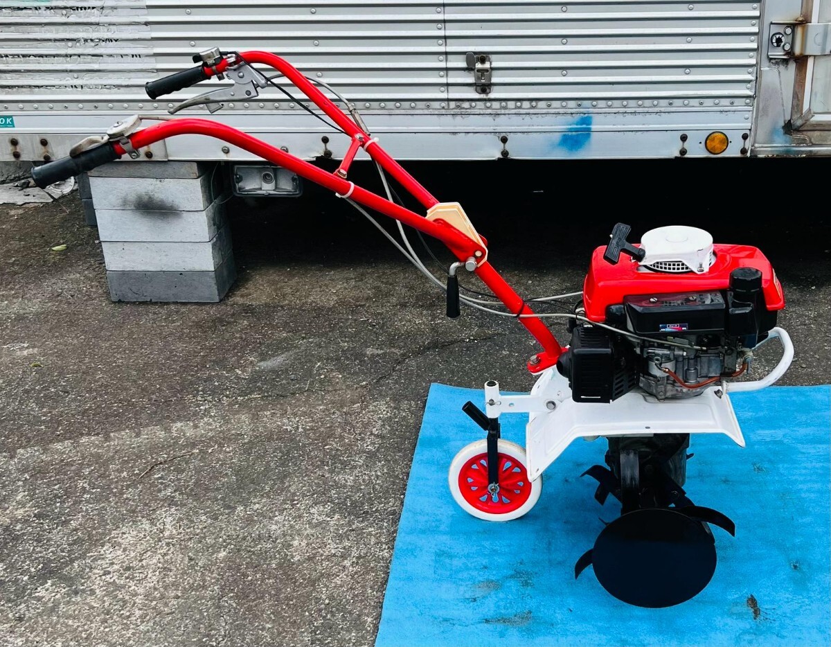 中古】イセキ パンジー21 管理機 小型耕うん機 2.2馬力 KM21-BDの落札