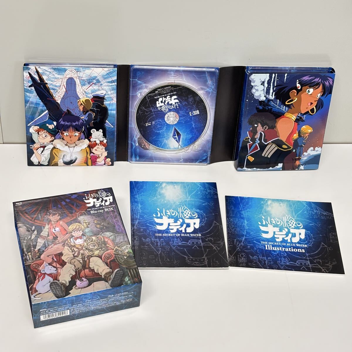 新品】ふしぎの海のナディア展 制作資料 クリアファイル セット セル画