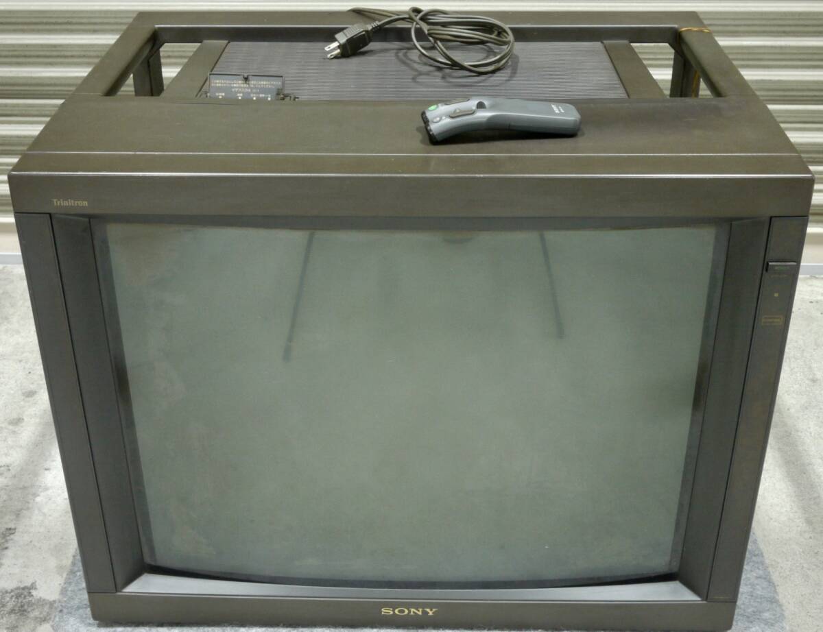 中古】□SONY トリニトロン 29型カラーモニター KX-29HV3 発送不可の