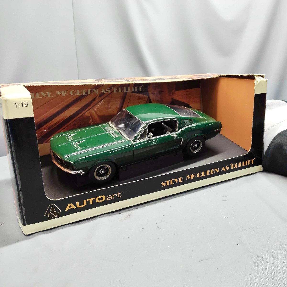 ミニチャンプス フォードマスタング ブリット BULLITT 1/43の落札情報