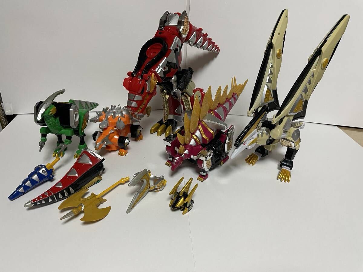 未組立 森永 チョコ 爆竜戦隊アバレンジャー 合体 キラーオー ＆ 爆竜
