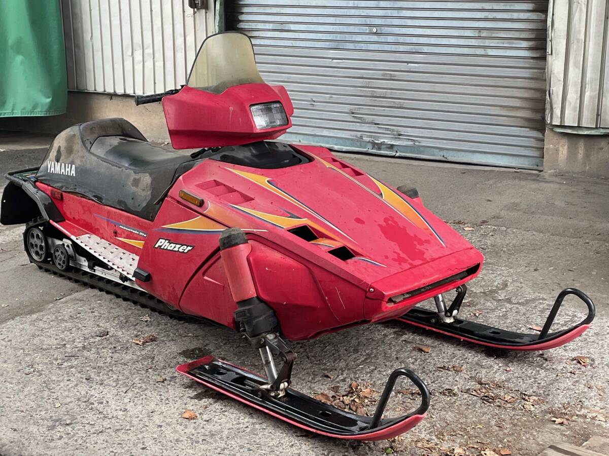 新品】激レア スノーモービル ヤマハ ナンバー付 書類付 自賠責付の
