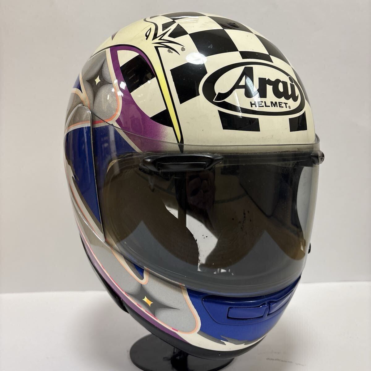 Arai RX-7 RR4 北川圭一レプリカ フルフェイスヘルメット Sサイズ（55