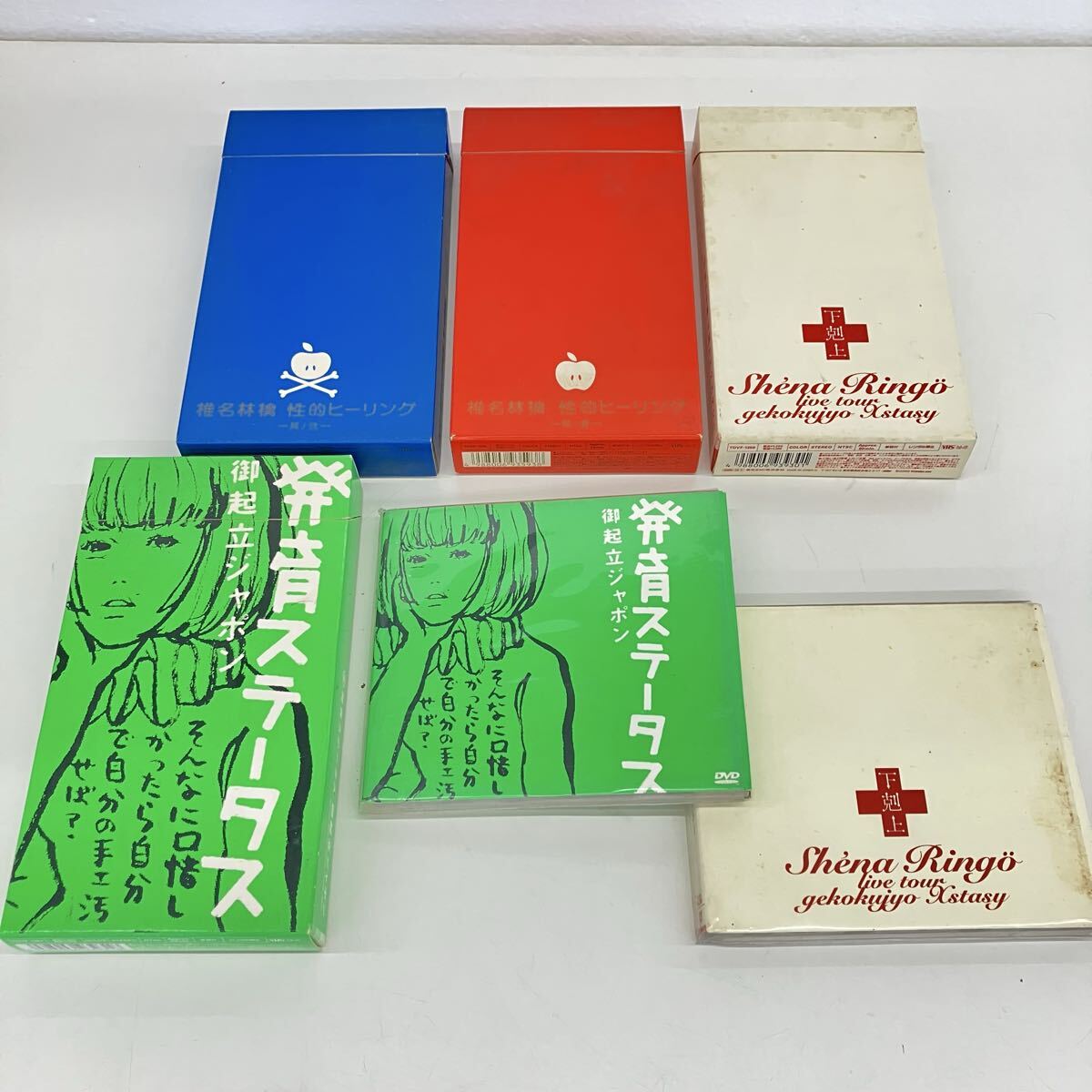 新品】椎名林檎 Tシャツ(白色)Mサイズ 下剋上エクスタシーツアーグッズ
