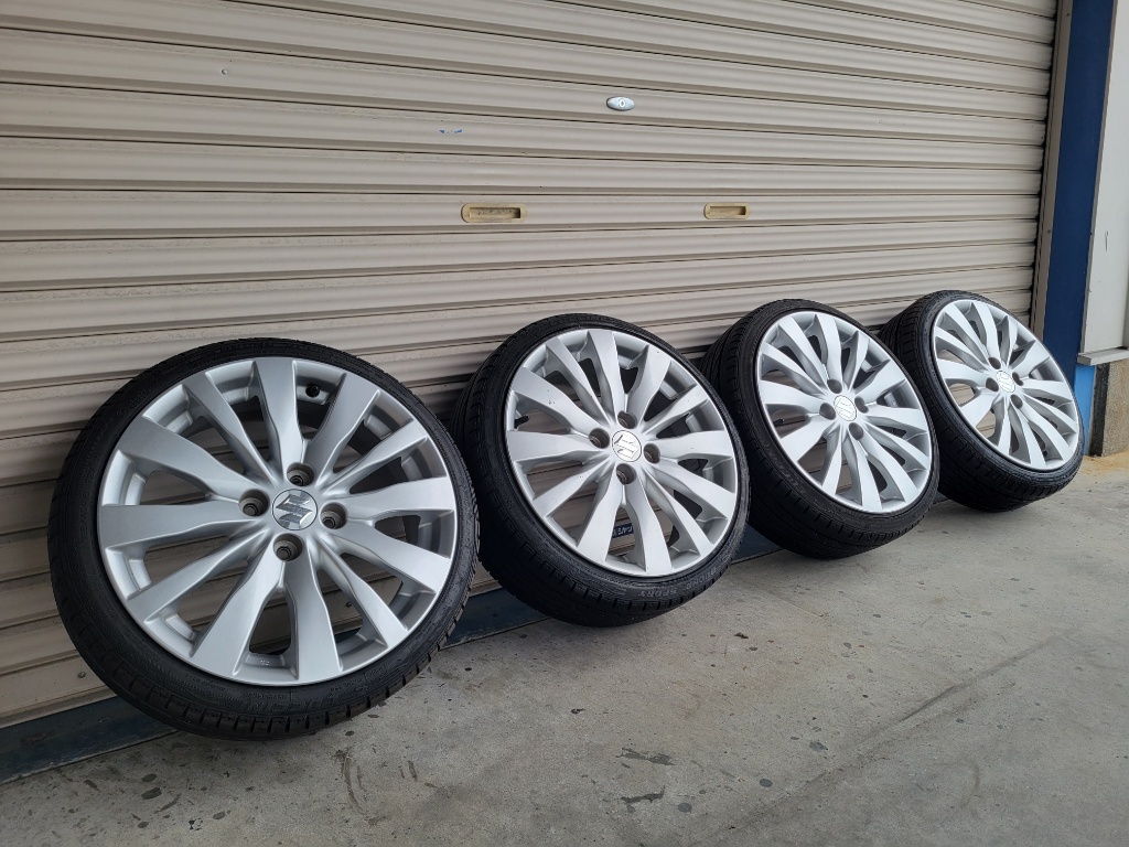 売切り！希少 BBS RS244 メッシュ 2本セット 16インチ 5穴 PCD114.3 8J