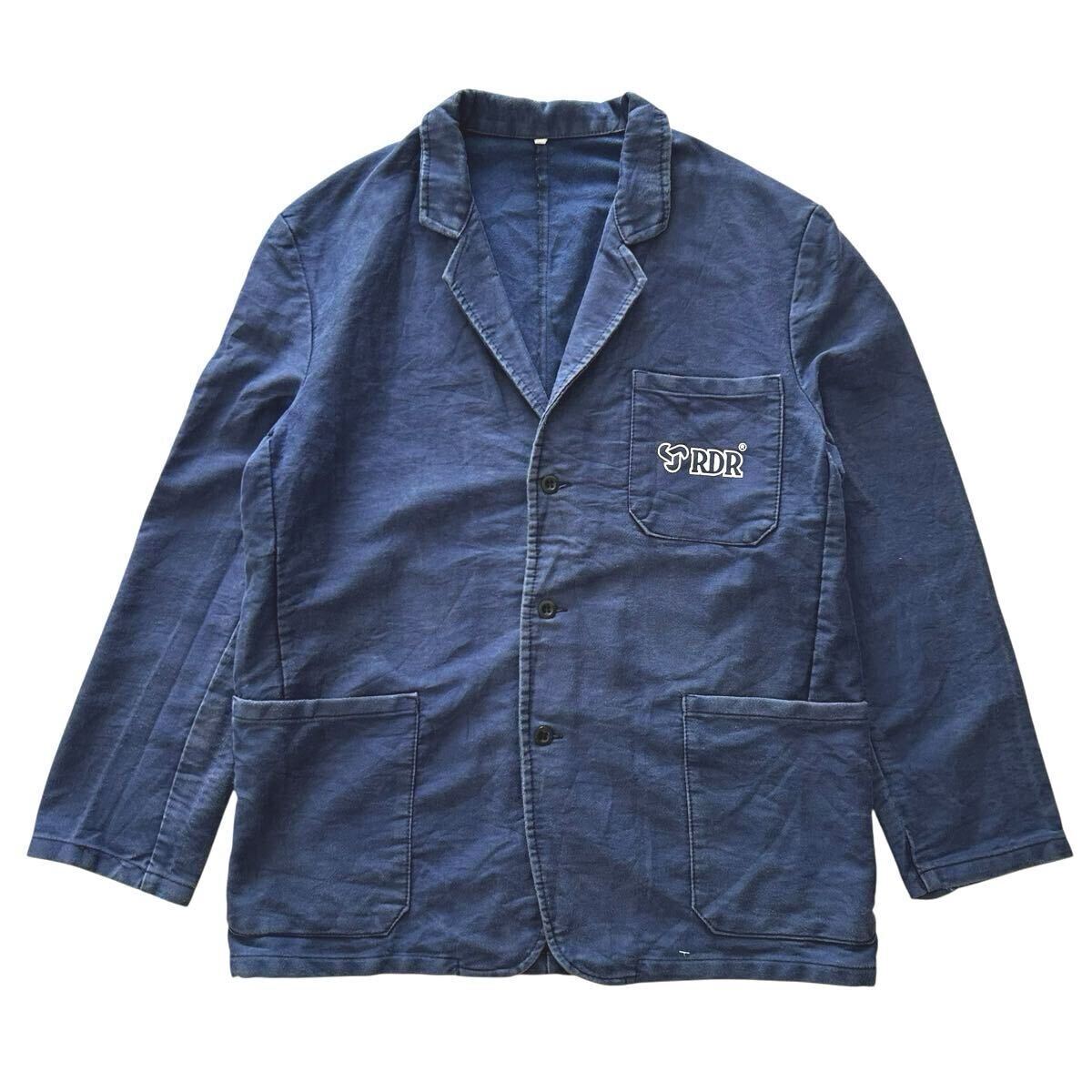 一点物 30s FRENCH VINTAGE パッチワーク モールスキン ジャケット