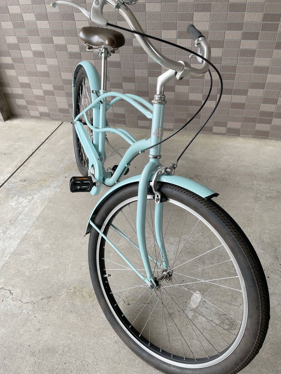 □J413□美品♪ コーストライン coastline Surf 26 ビーチクルーザー