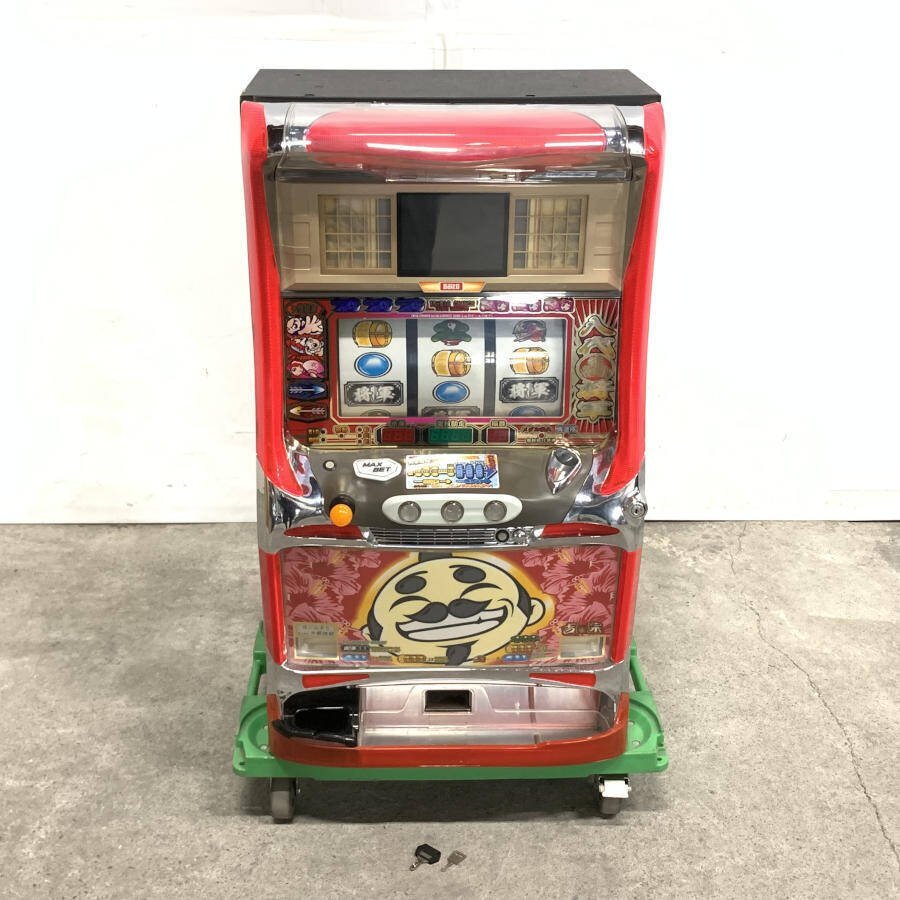 中古】札幌発 大都技研 吉宗 殿パネル スロット実機 4号機 家庭用電源