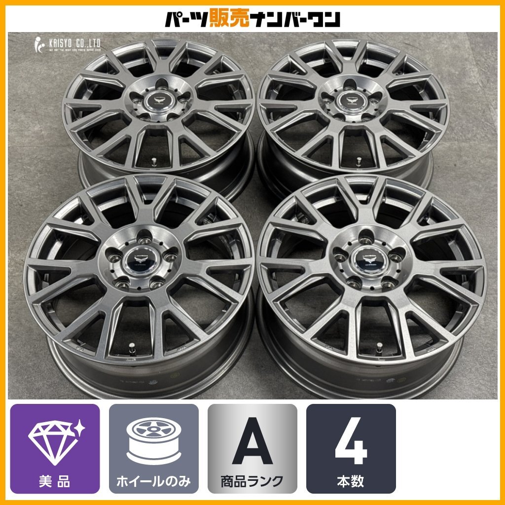 ROZEST 17inch 7j+48 × DUNLOP 205/50R17 PCD114.3 セレナ