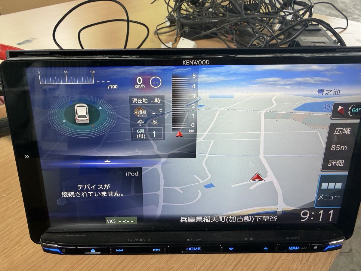 傷や汚れあり】カーナビ スズキ純正 KENWOOD SKX-S800 2015年 8インチ