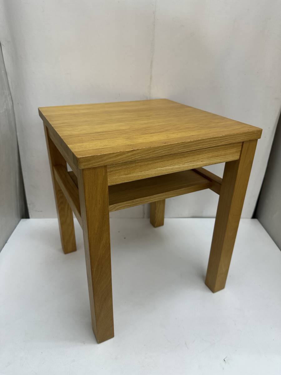 中古】送料無料 無印良品 コの字の家具・積層合板・タモ材・幅70cm