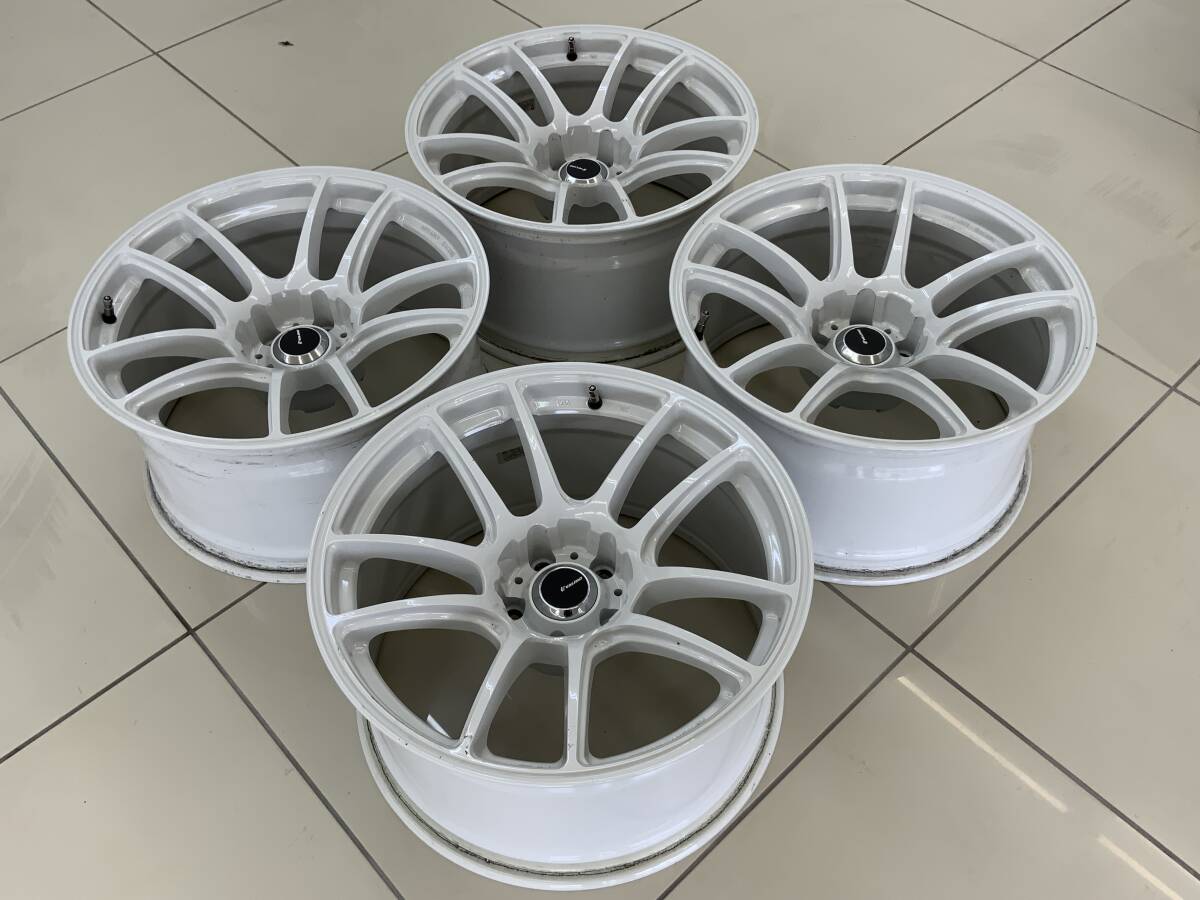 ☆XXR536 18インチ 9J＋32 PCD100or114.3 マルチ 深リム 引っ張り