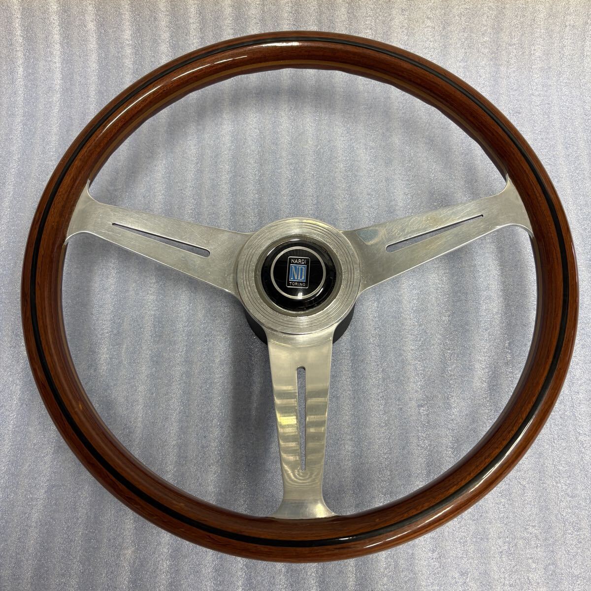 NARDI ☆ナルディ ウッドコンビ レザー ステアリング 旧車 GARA3 ガラ3