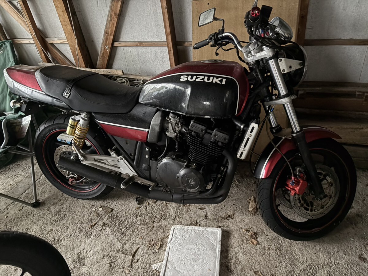 スズキ GSX400F 当時物 RPM管 初期型 本物 ノーカット GSX400FS