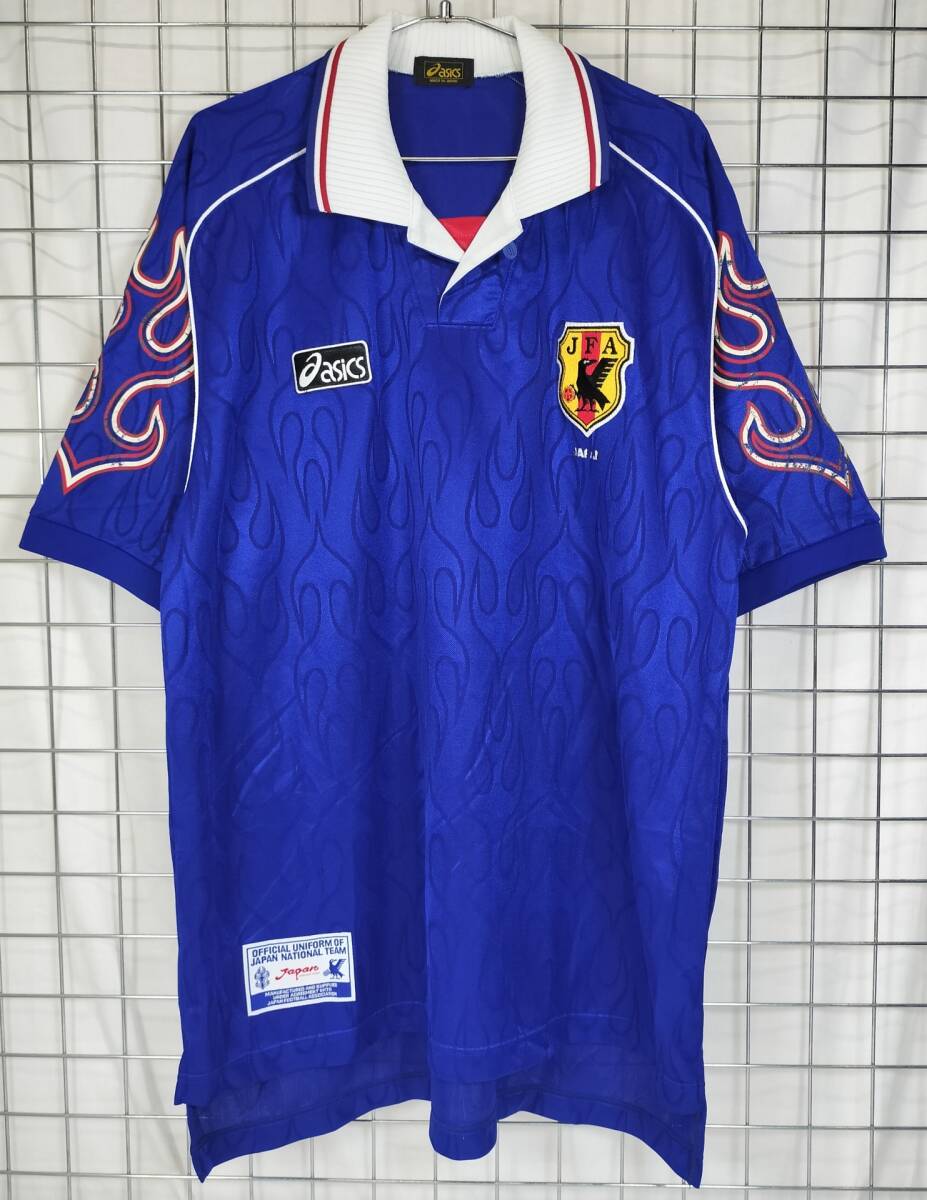 日本代表 GK川口能活 炎 1998 フランスワールドカップ ユニフォームの