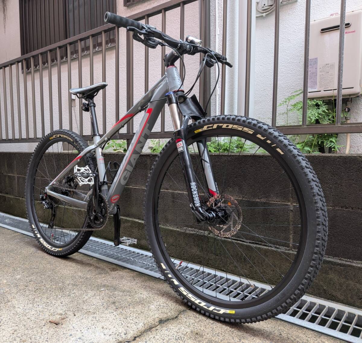 中古】ジャンク品 GIANT ROCK 4100 430サイズ MTB マウンテンバイク