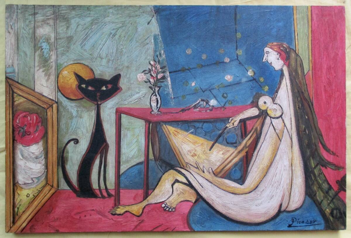 Artworks]パブロ・ピカソ|泣く女|1937年|約80x60cm|肉筆|油彩|原画