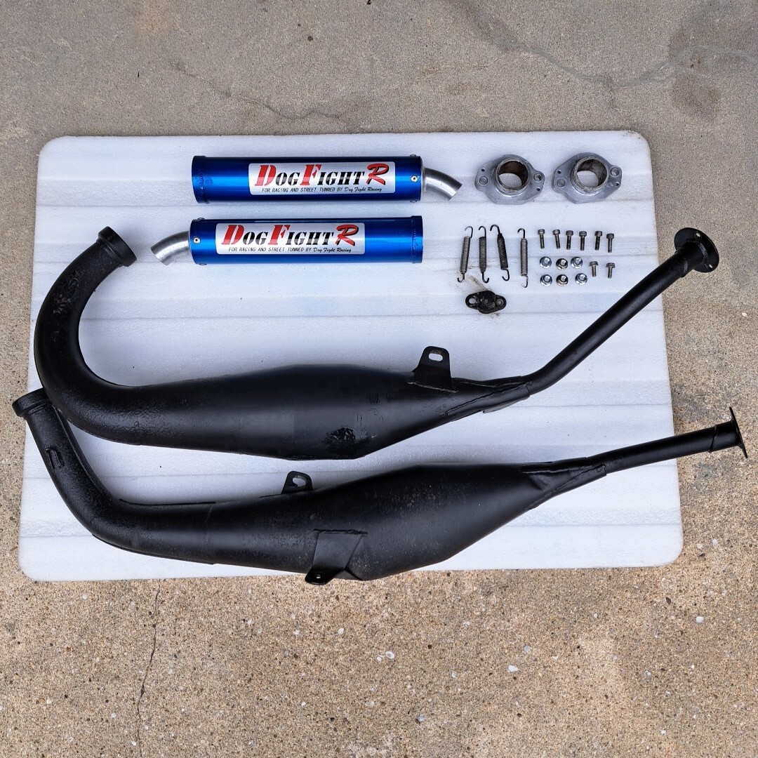 激安！NSR250用ドッグファイトレーシング製チャンバー！MC21/90～93