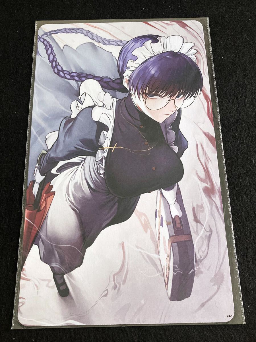非売品 直筆サイン 色紙 広江威/ブラックラグーン 高橋慶太郎