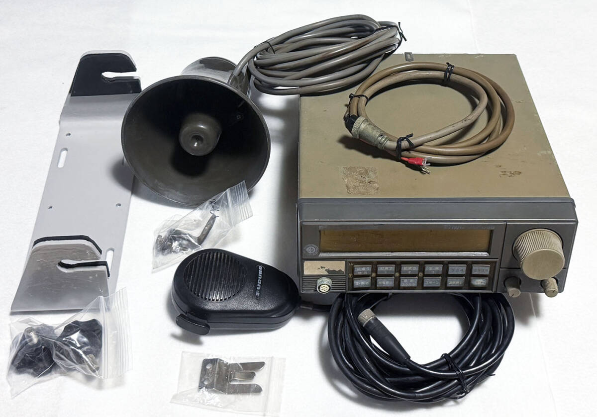中古品 FURUNO フルノ 漁業無線機 DR-82 27MHz 1W DSB の落札情報