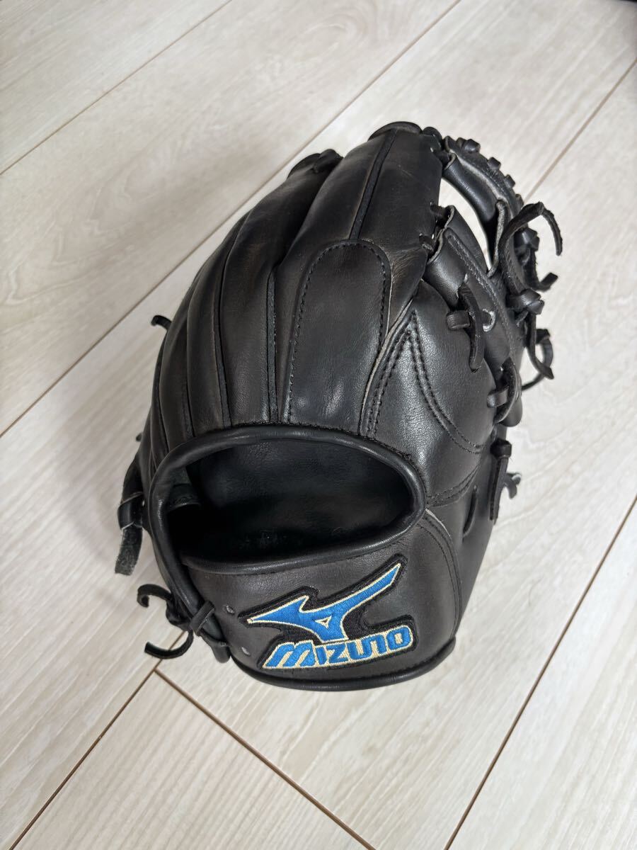 ☆ミズノ ビューリーグ イチローモデル 軟式木製バット 黒 85cm730g