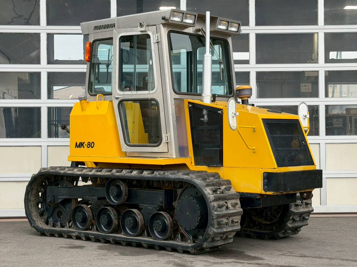 三菱 MKM100 フルクローラ エアコンキャビン付き トラクター 100馬力 