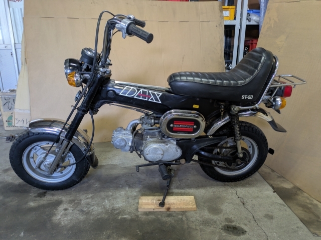 アメリカンダックス 純正オプション？サイドボックス 当時物？ST50