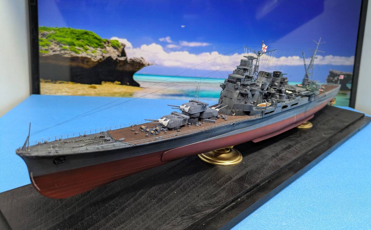 新品】1/700 日本海軍 対空兵装強化型 標的艦 大浜 1945 完成品の落札