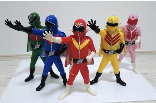 ☆昭和レトロ 希少 ポピー 秘密戦隊 ゴレンジャー ハリケーンセット