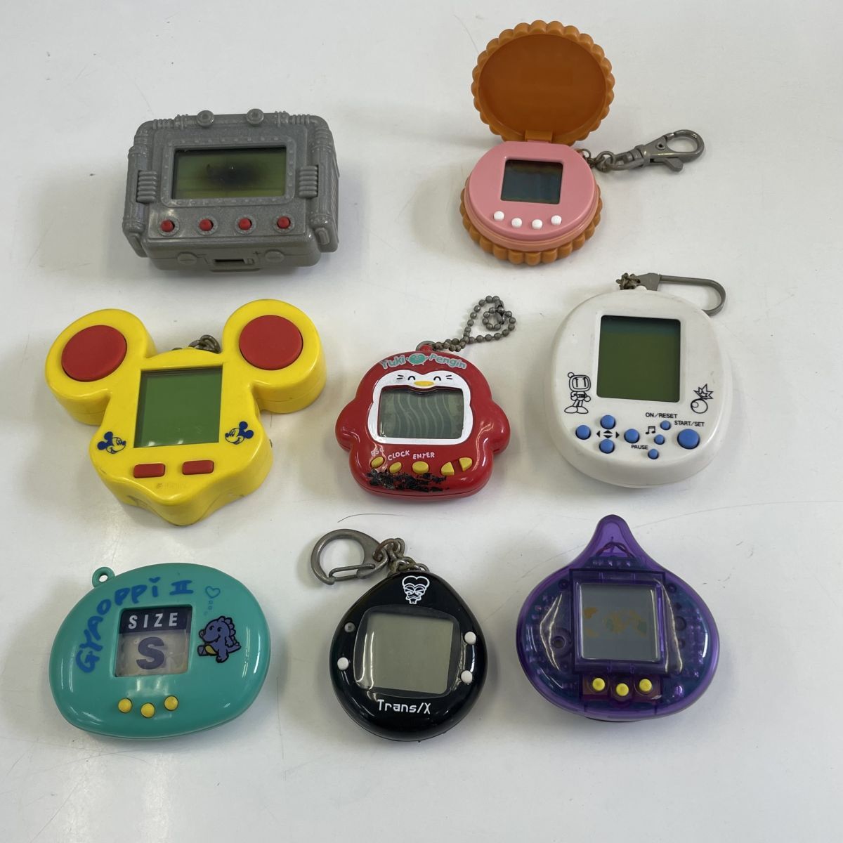 11個まとめ　たまごっち　ぎゃおッpi BANDAI セット レトロゲーム 未使用】324 ぎゃお Pi ギャオッピ GYAOPPIⅡ たまごっち系 育成ゲーム