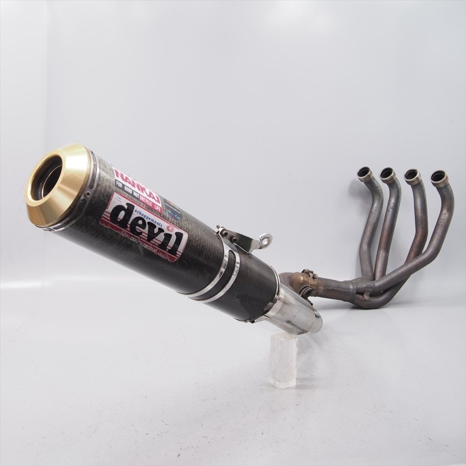 希少　GPZ900R devil マフラー4-2-1　フルエキ 中古】GPZ900R デビル フルエキ 4-2-1 GGタイプ DEVIL Ninjaの落札情報
