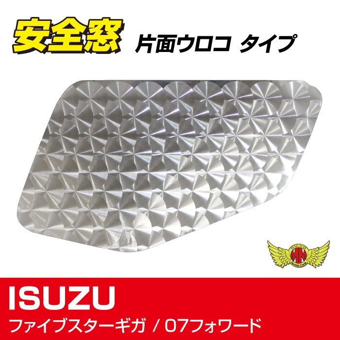 新品】☆△ デコトラ 07フォワードファイブスターギガ安全窓 シート