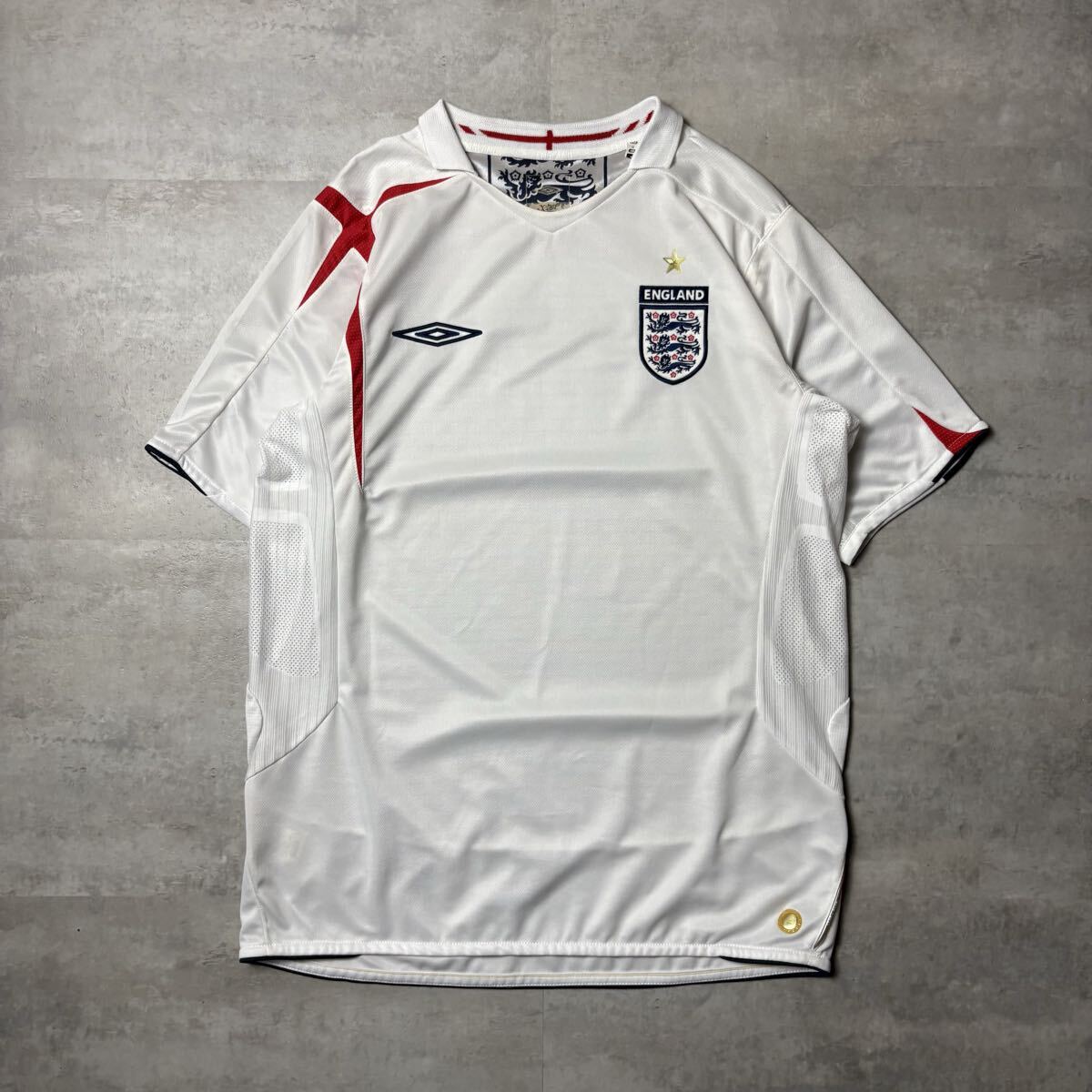2000 イングランド代表　シアラー　アンブロ　オフィシャルユニフォーム サッカー イングランド代表 ユニフォーム 2000 - 2001 AWAY アンブロ