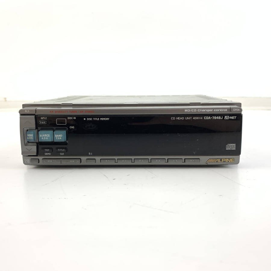 01807NA『 ALPINE / MDA-W933J 』 アルパイン 2DIN CD＆MDオーディオ