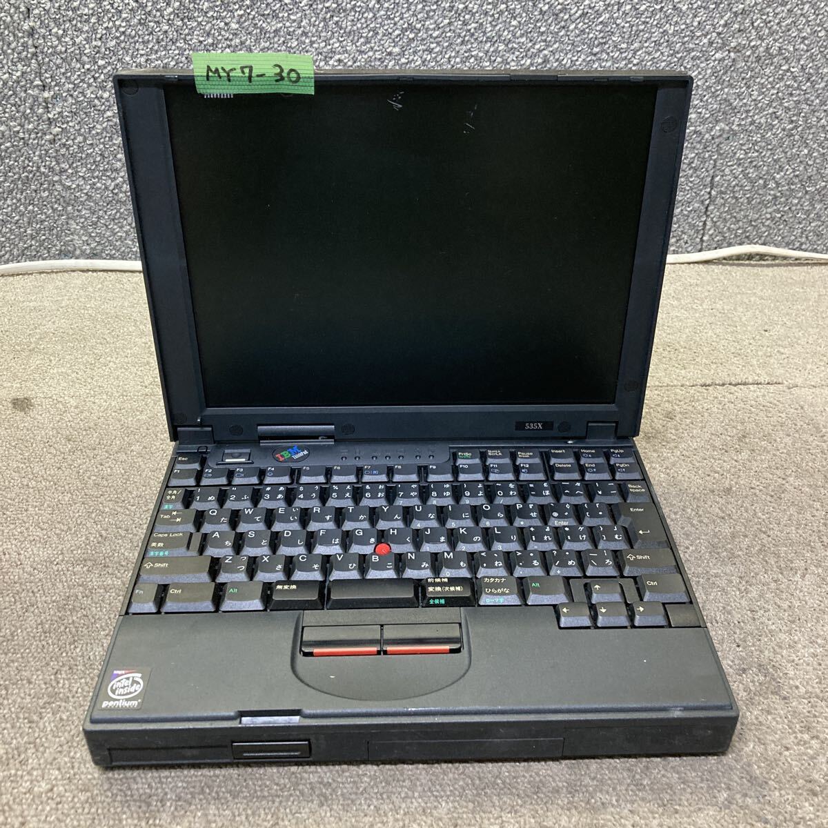希少！古いノートパソコン☆IBM ThinkPad 535E 2606-36J Windows98