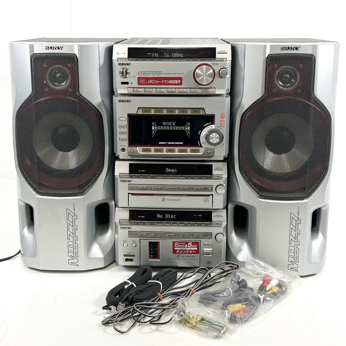 SONY ソニー ミニハイファイコンポーネントシステム ジャンク品 MHC