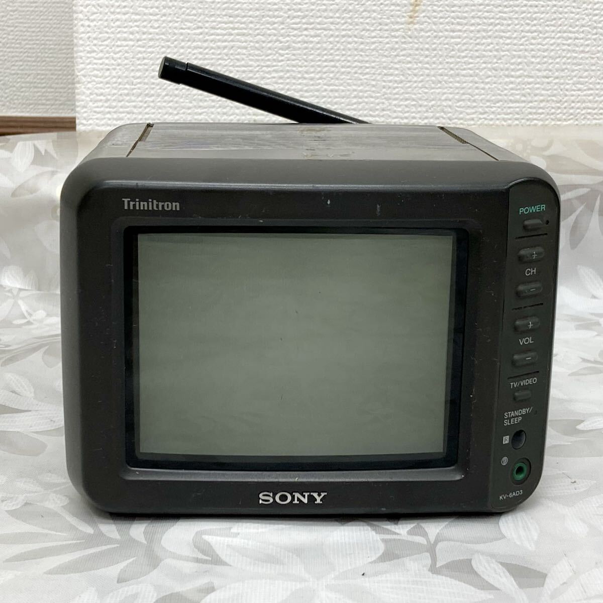 〓SONY/ソニー 6インチカラーテレビ トリニトロン KV-6AD3 現状 小型