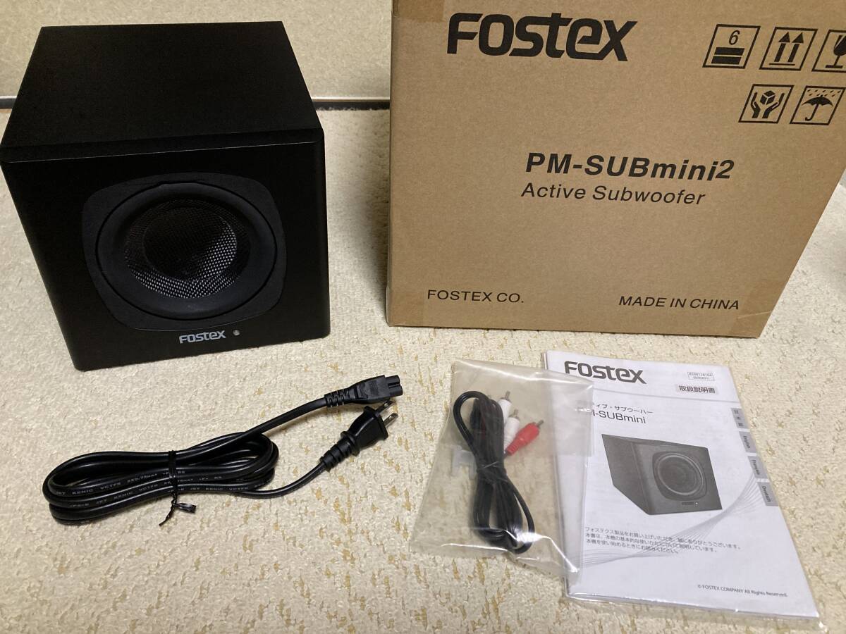 中古】Fostex PM-SUB8 アクティブサブウーハーの落札情報詳細 - Yahoo