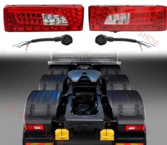 新品】スカニア タイプ 24V専用 LEDテールランプ ボルボ ユーロ